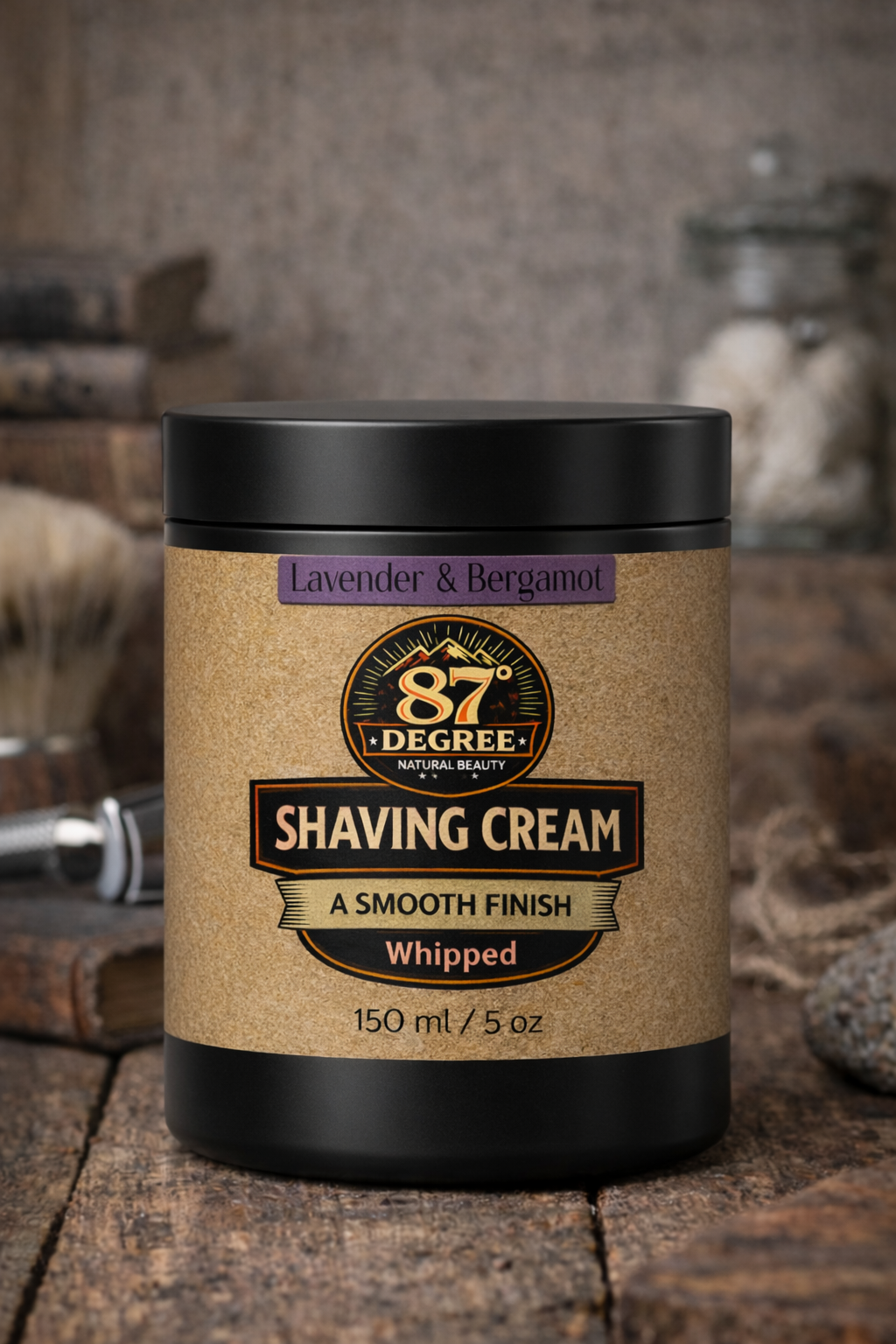Premium Whipped Shaving Cream