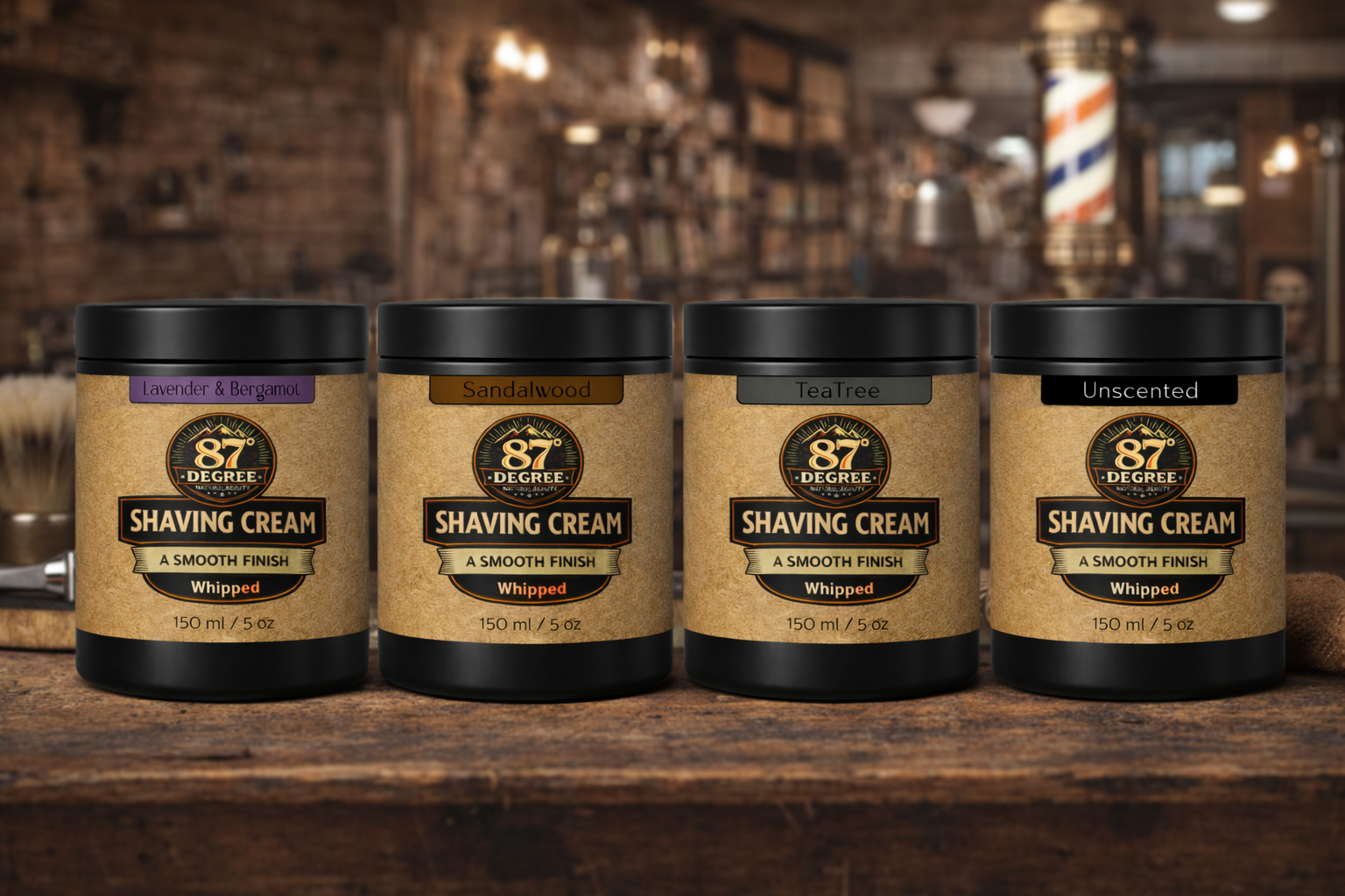 Premium Whipped Shaving Cream